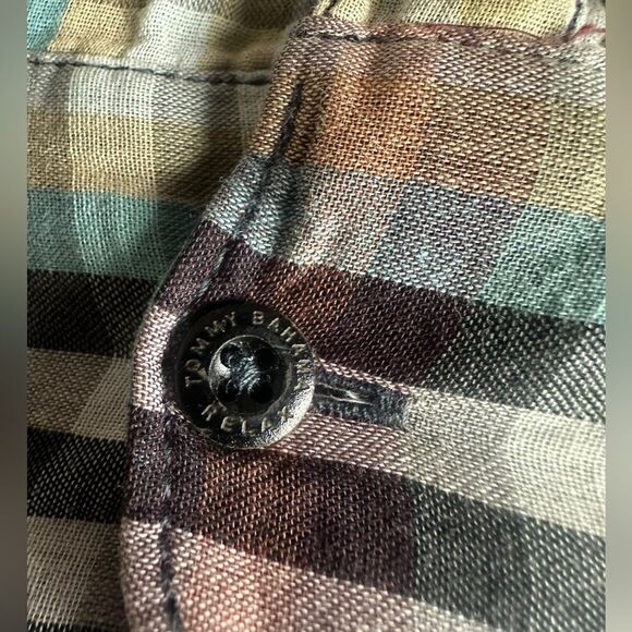 TOMMY BAHAMA Winter Plaid Flannel Long sleeve Button Down shirt- Size XL - Picture 9 of 15